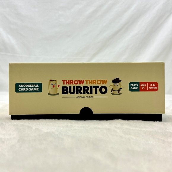 Throw Throw Burrito Dodgeball Card Game by Exploding Kittens 2019 100% Complete - Picture 8 of 8